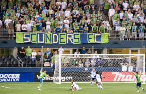 La caldissima curva degli Seattle Sounders